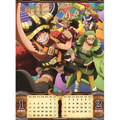 【カレンダー】ワンピース 27CL-012 ONE PIECE 2027年壁掛けカレンダー