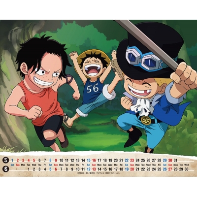 【カレンダー】ワンピース 27CL-013 ONE PIECE 2027年卓上カレンダー