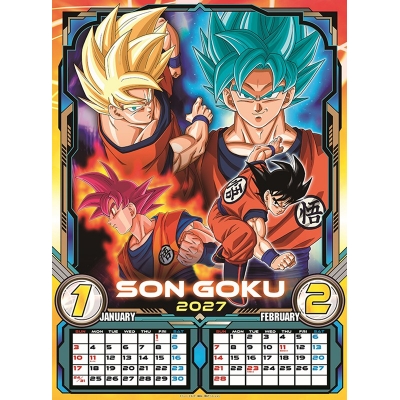 【カレンダー】ドラゴンボール 27CL-014 ドラゴンボール 2027年壁掛けカレンダー