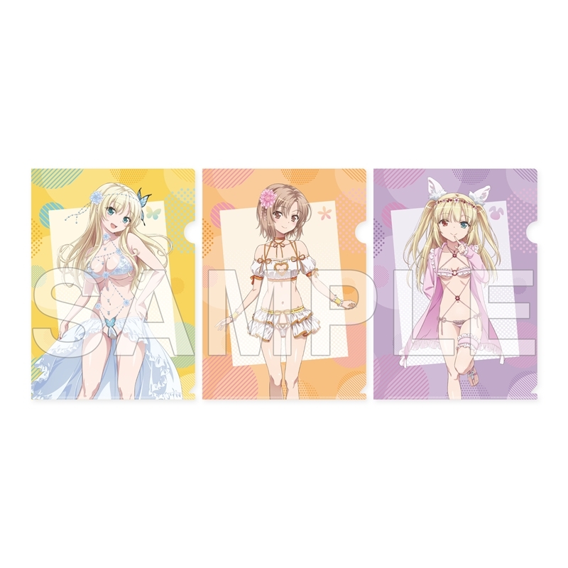【Goods - Clear File】Boku wa Tomodachi ga Sukunai Clear File Set Anime 15th Anniversary Sena, Yukimura, Kobato