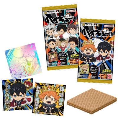 【グッズ-食品】ハイキュー!! にふぉるめーしょん シールウエハースvol.2