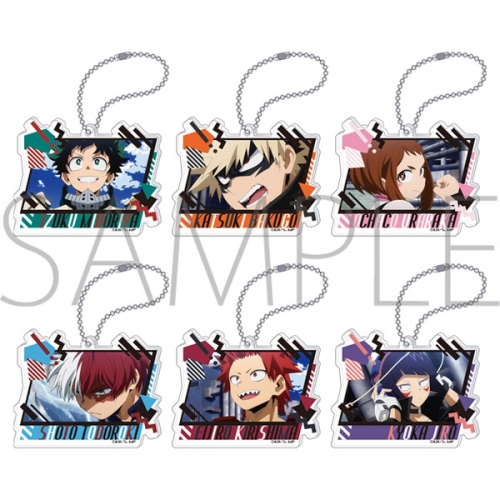 グッズ キーホルダー 僕のヒーローアカデミア アクリルキーホルダーコレクション 場面写 アニメイト