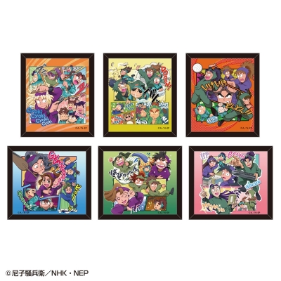 【グッズ-マグネット】忍たま乱太郎 フレームマグネットコレクション(コミックアート)