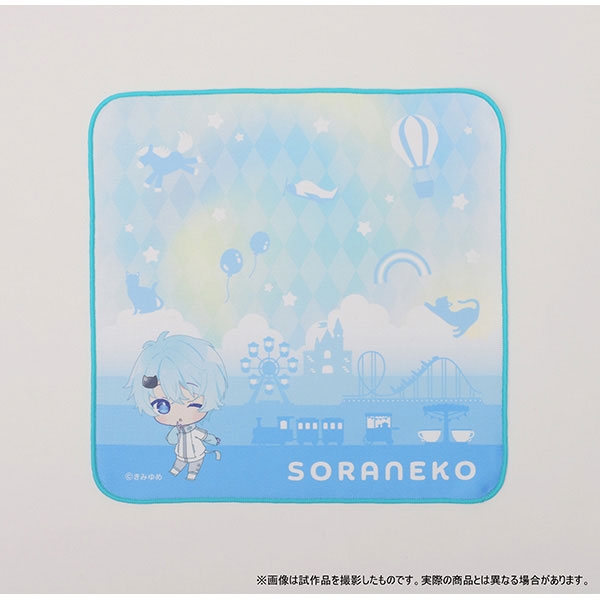 グッズ タオル ハンカチ類 グッズ タオル きみゆめ ハンドタオル そらねこ アニメイト