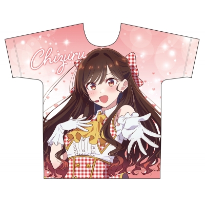 【グッズ-Tシャツ】彼女、お借りします 描き下ろしフルグラフィックTシャツ 水原千鶴(アイドル)XL