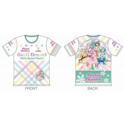 【グッズ-Tシャツ】バンドリ! ガールズバンドパーティ! ツーリングTシャツ Pastel*Palettes Ver. XLサイズ 【アウローラ】
