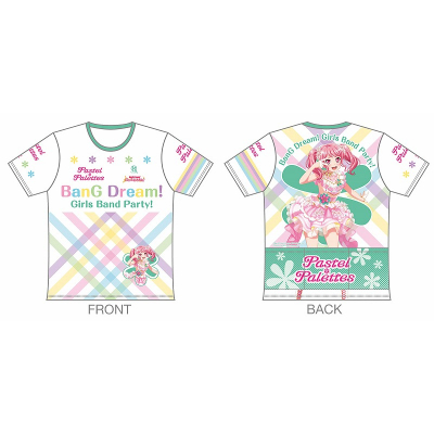 【グッズ-Tシャツ】バンドリ! ガールズバンドパーティ! ツーリングTシャツ 丸山彩Ver. Lサイズ 【アウローラ】