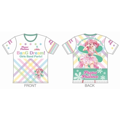 【グッズ-Tシャツ】バンドリ! ガールズバンドパーティ! ツーリングTシャツ 丸山彩Ver. XLサイズ 【アウローラ】