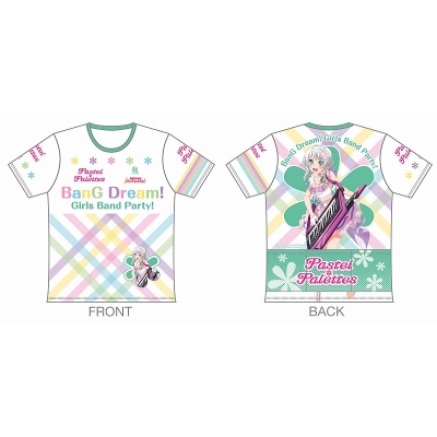 【グッズ-Tシャツ】バンドリ! ガールズバンドパーティ! ツーリングTシャツ 若宮イヴVer. XLサイズ 【アウローラ】