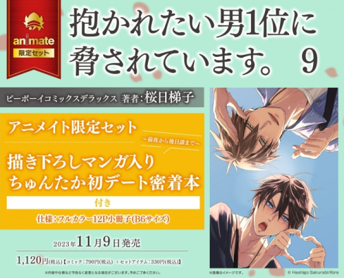 コミック】抱かれたい男1位に脅されています。(9) アニメイト限定 