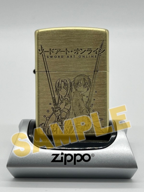 グッズ-ライター】ソードアート・オンライン Zippo(キリト&アスナ 