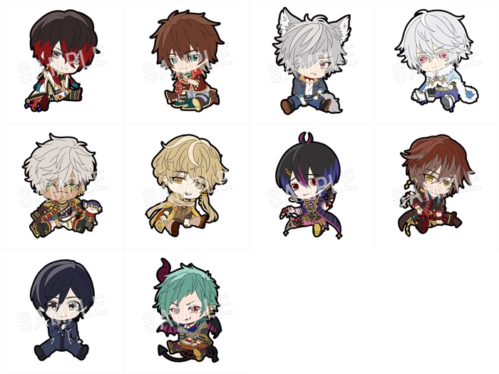 グッズ ストラップ 夢王国と眠れる100人の王子様 ぺたん娘ラバーストラップ Vol 3 アニメイト