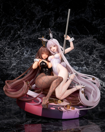 美少女フィギュア】勝利の女神：NIKKE ノワール＆ブラン Bunny X 777 