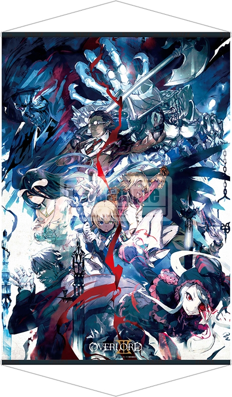 グッズ タペストリー オーバーロードiii タペストリー ナザリック 再販 アニメイト