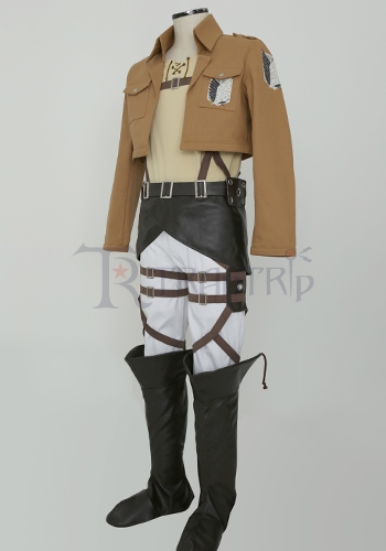 グッズ 衣装 進撃の巨人 調査兵団コスチュームセット エレンver Lサイズ アニメイト
