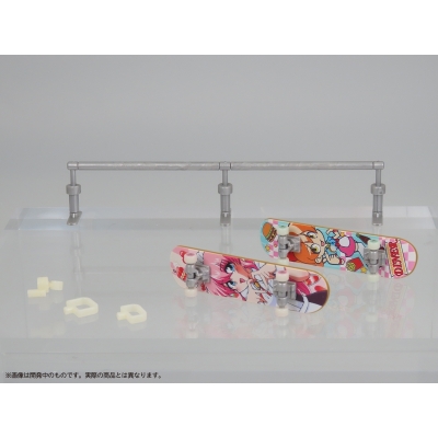 【プラモデル】プリプラ フィギュアのスポーツ スケートボード 萌え柄 1/12
