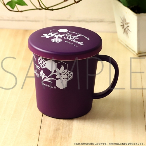 グッズ マグカップ 鬼滅の刃 ふた付きマグカップ 胡蝶 しのぶ アニメイト