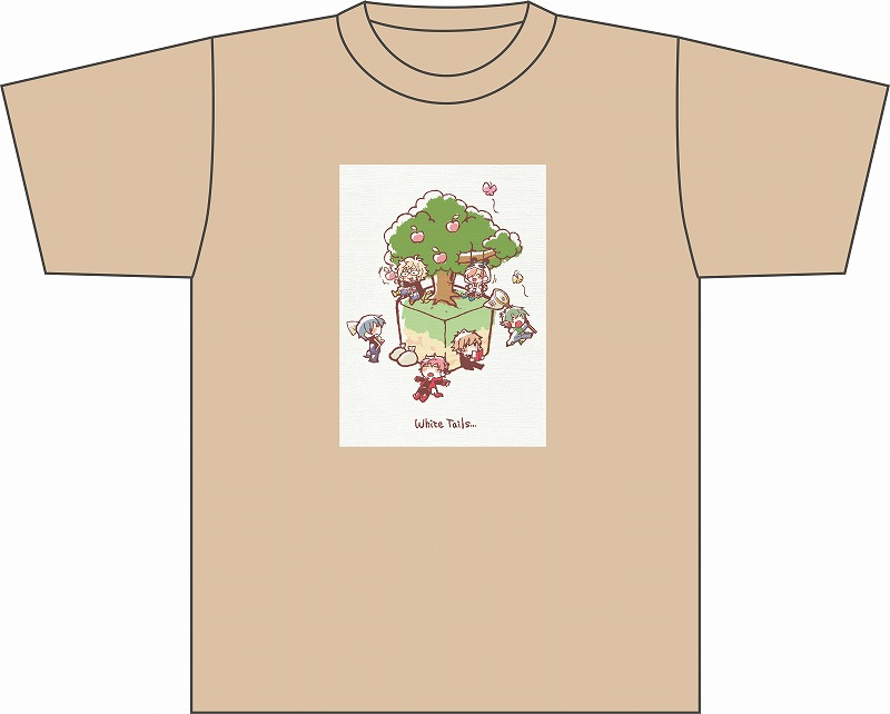 グッズ-Tシャツ】White Tails【ワイテルズ】 Tシャツ ゆるわいて【3次 