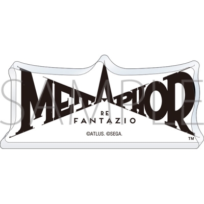 【グッズ-置きもの】メタファー:リファンタジオ ロゴアクリルブロック