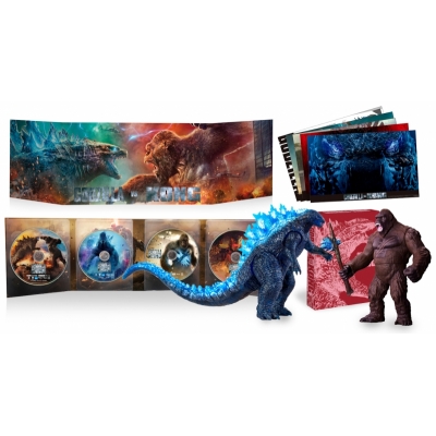 【Blu-ray】映画 ゴジラ vs コング 完全数量限定生産 ムービーモンスターシリーズ GODZILLA VS. KONG SPECIAL SET