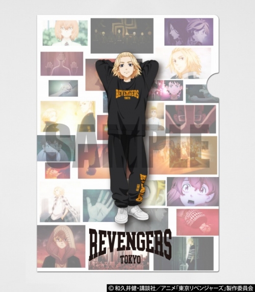 グッズ クリアファイル 東京リベンジャーズ Revengers Clearfile L Blk 佐野万次郎 アニメイト