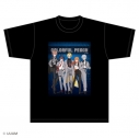 【グッズ-Tシャツ】カラフルピーチ コラボTシャツ(通販限定商品) 【カラオケの鉄人コラボ】の画像