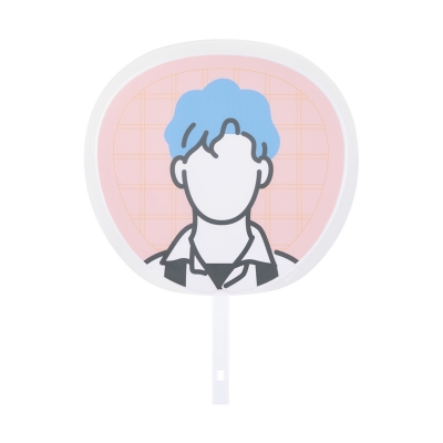 【グッズ-カバーホルダー】ノンキャラオリジナル イトオシ うちわカバー・クリア