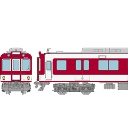【フィギュア】鉄コレ 鉄道コレクション 近畿日本鉄道 8000系 (初期車・新塗装・裾帯あり) 2両セットA 1/150