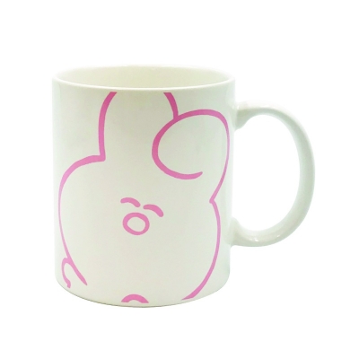 【グッズ-マグカップ】P丸様。 ゆるふわ~マグカップ!。 うさぎさん