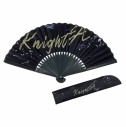 【グッズ-うちわ】Knight A - 騎士A - 扇子(袋付き)の画像