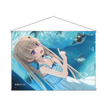グッズ-タペストリー】蒼の彼方のフォーリズム 有坂真白 水族館 
