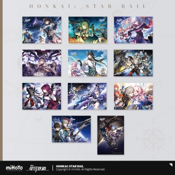 グッズ-ポストカード】崩壊：スターレイル 星間旅行シリーズ ポスト 