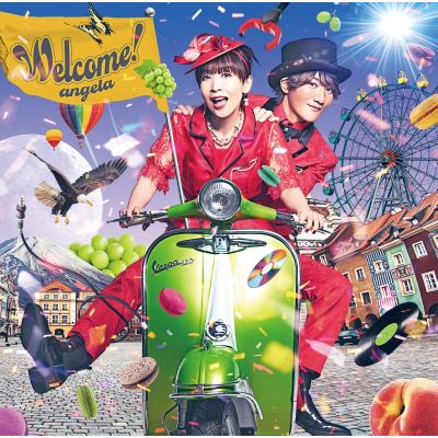 【アルバム】angela/Welcome! 通常盤