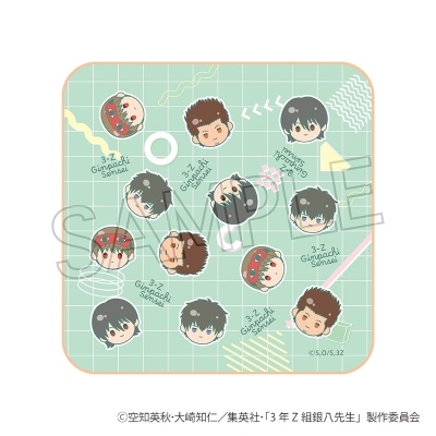 【グッズ-タオル】TVアニメ「3年Z組銀八先生」 まるかお ミニタオル B