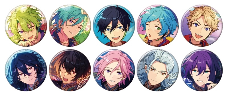 グッズ-バッチ】あんさんぶるスターズ！！ SHUFFLEコレ缶バッジ[月都  