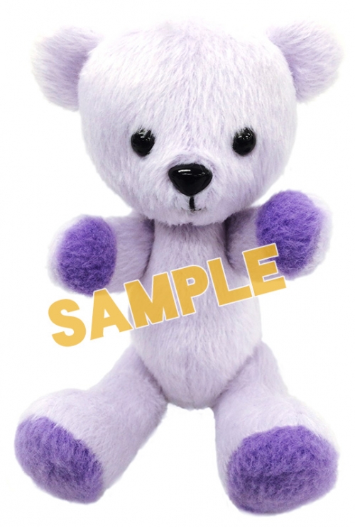 アニメイト くまめいと ぬいぐるみマスコット ピュアパープル ポイント景品