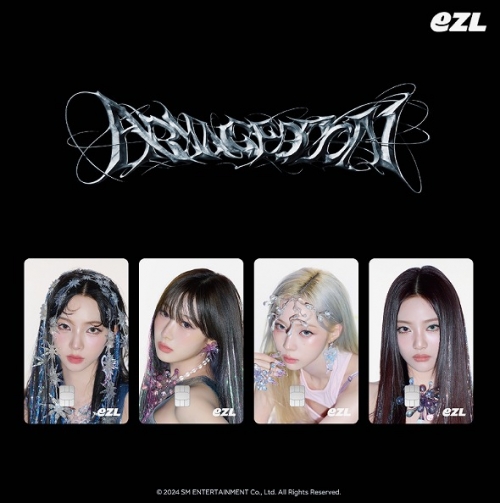 グッズ-カード】aespa Armageddon ver.【EZL交通パス】 KARINA Aespa カリナグッズ