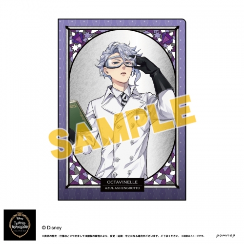 グッズ クリアファイル ディズニー ツイステッドワンダーランド A5ダブルクリアファイルコレクションb アニメイト