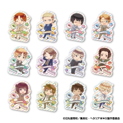 【グッズ-ステッカー】アニメ『ヘタリア World★Stars』 ダイカットステッカー