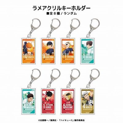 【グッズ-キーホルダー】アニメ「ハイキュー!!」 ランダムラメアクリルキーホルダー BOX