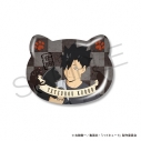 【グッズ-バッチ】ハイキュー!! 猫型缶バッジ 黒尾鉄朗【再販】の画像