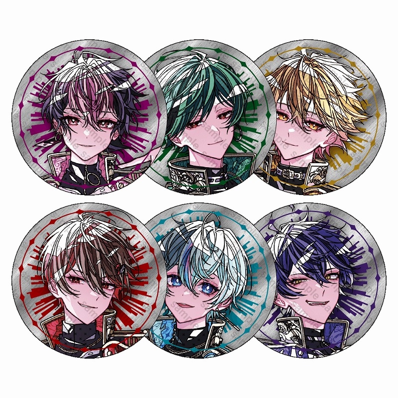 グッズ > バッチ類 > 【グッズ-バッチ】シクフォニ ランダム缶バッジ  