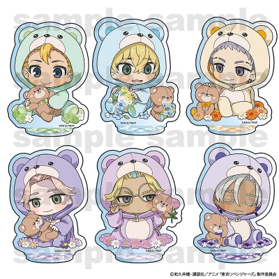 【グッズ-スタンドポップ】TVアニメ『東京リベンジャーズ』 <FLOWER-BEAR Style> ミニキャラアクリルスタンド フラワーベアver.A(コンプセット)