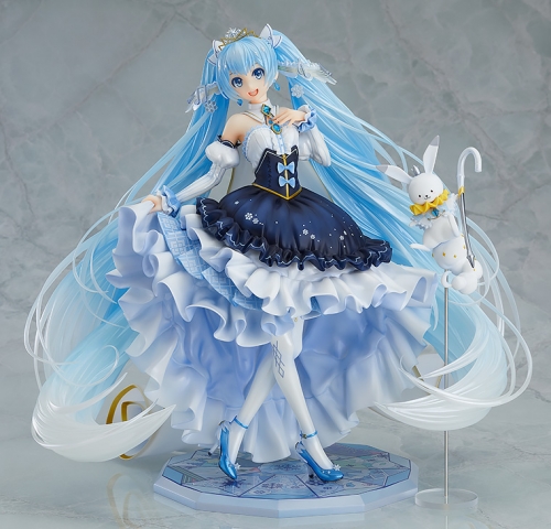 美少女フィギュア キャラクター ボーカル シリーズ01 初音ミク 雪ミク Snow Princess Ver 1 7 完成品フィギュア アニメイト
