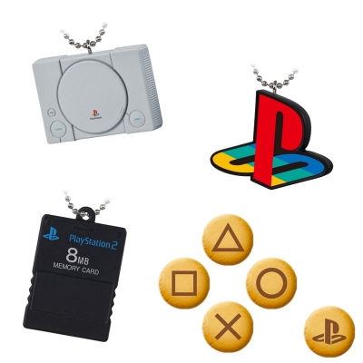 【グッズ-食品】PlayStation(TM) ミニチュアチャーム付きビスケット