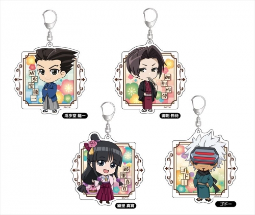 グッズ キーホルダー 逆転裁判 その 真実 異議あり Season2 ちょいでかアクリルキーホルダー和服ver 綾里真宵 アニメイト