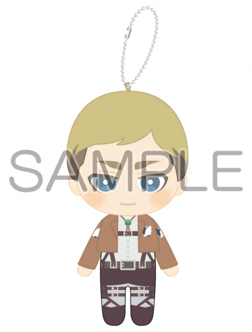 グッズ-ぬいぐるみ】進撃の巨人×ぱすきゃら ぬいぐるみ エルヴィン  