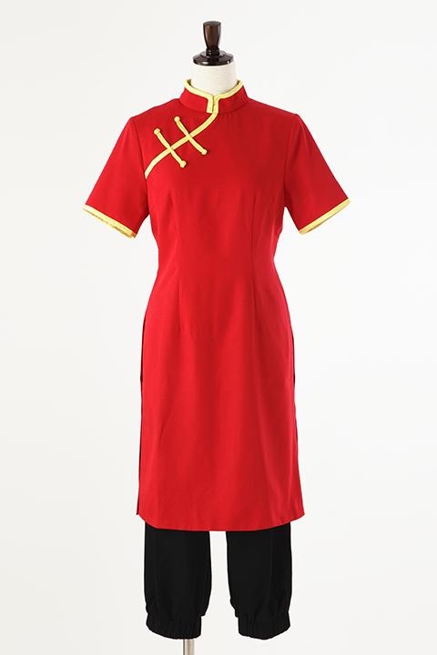 コスプレ 衣装 銀魂 神楽の衣装 半袖チャイナ服 S アニメイト