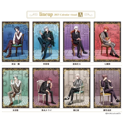 【グッズ-ポストカード】アイドリッシュセブン ポストカードセット2023カレンダービジュアルA