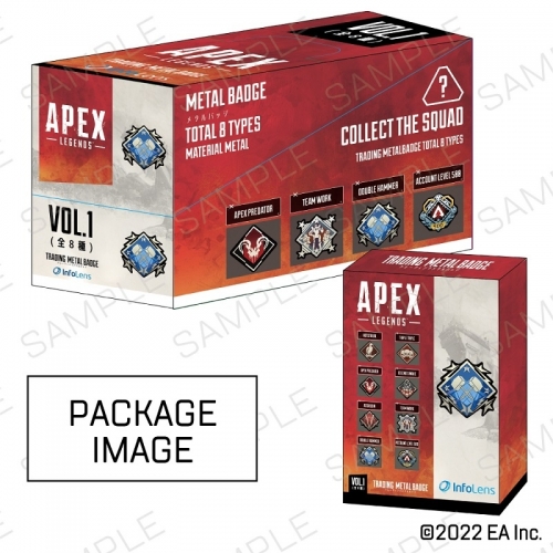 グッズ バッチ Apex Legends トレーディングトロフィーメタルバッジ Vol 1 アニメイト